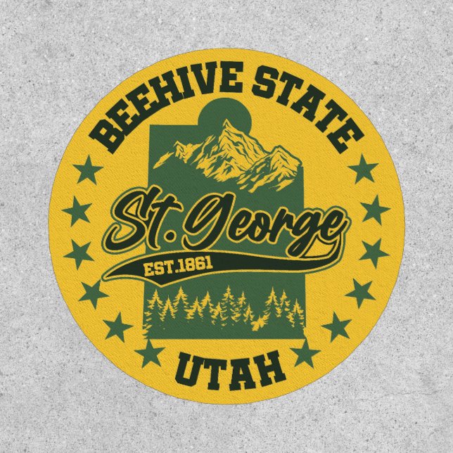 St. George,Utah Patch (Front)