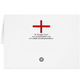 St. George's Cross Cards (Back Horizontal)