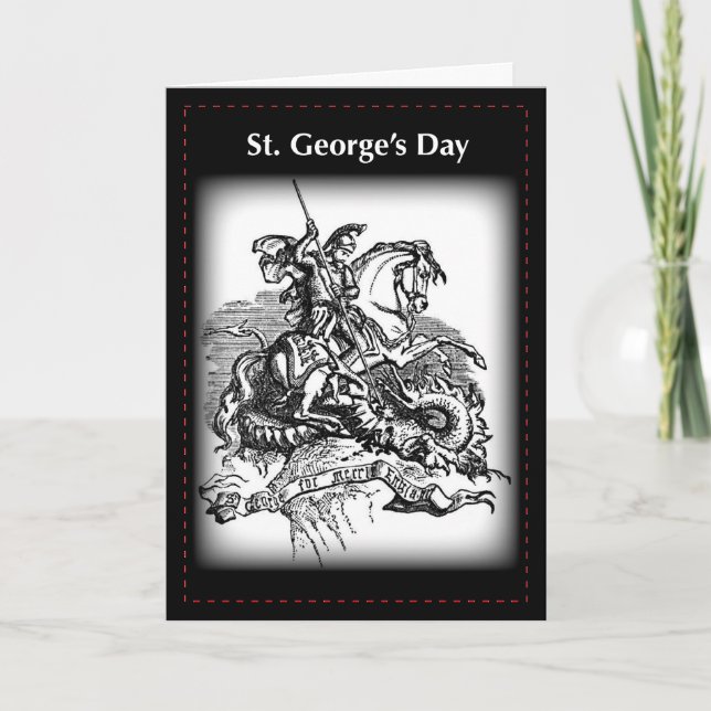 St. George's Day, Black Card (Front)