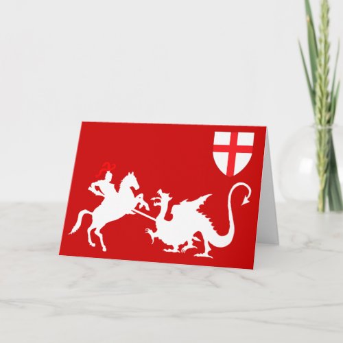 St Georges Day Card