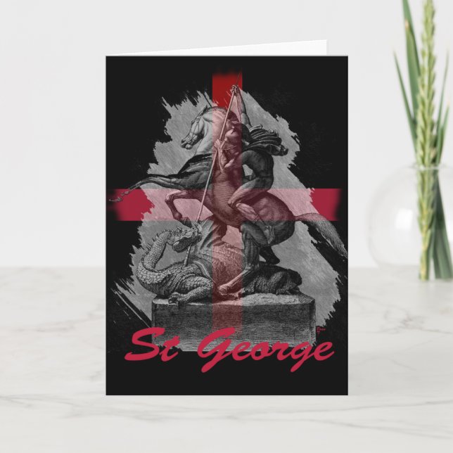 St Georges Day Card (Front)