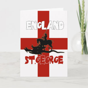 St. George's Day Card - St. George And Dragon