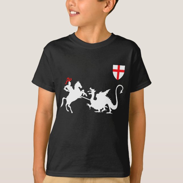 St George's Day English flag T-Shirt (Front)