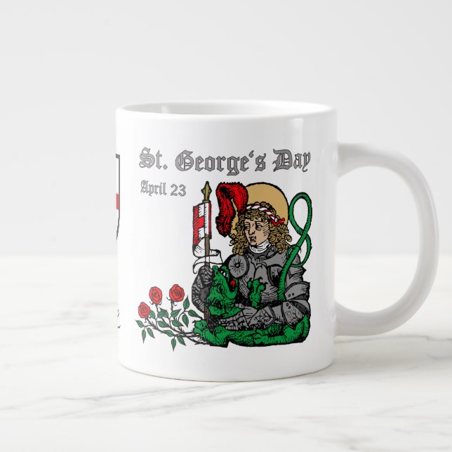 St. George's Day Jumbo Mug (Nuremberg Version)  (Right)
