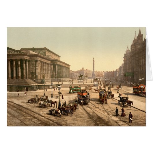 St George's Hall, Liverpool, Merseyside, England Cards (Front Horizontal)