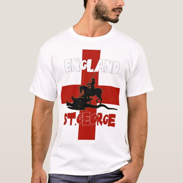 St. George's T Shirt - England St. George (Front)