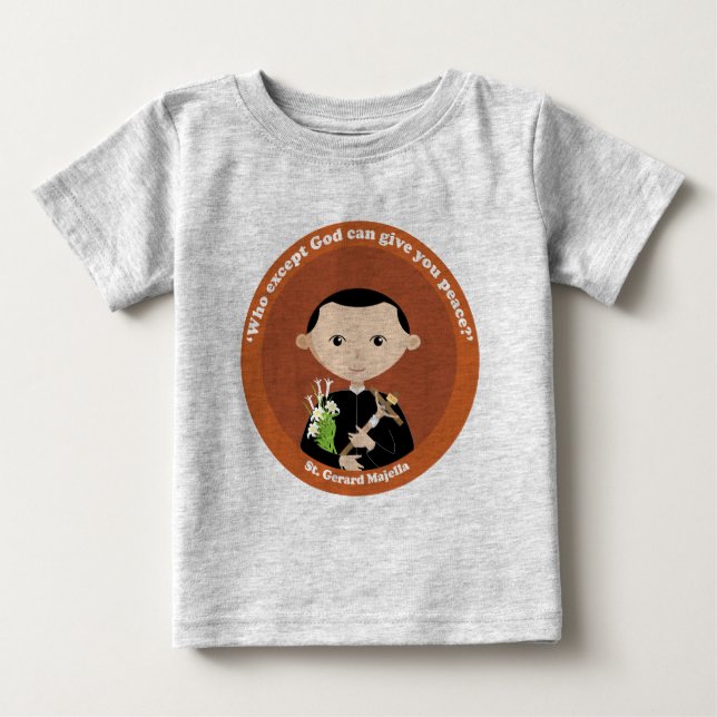 St. Gerard Majella Baby T-Shirt (Front)