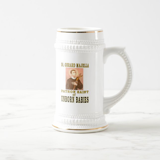 ST. GERARD MAJELLA BEER STEIN (Right)