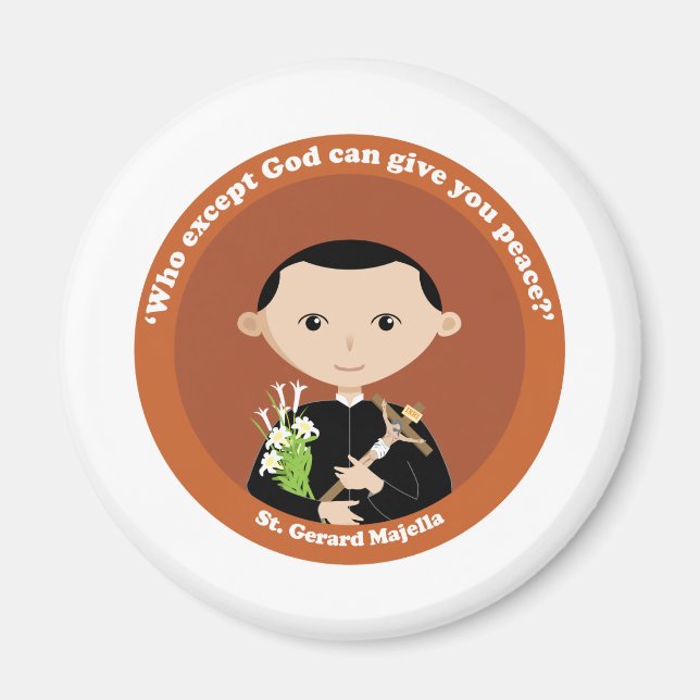 St. Gerard Majella Magnet (Front)