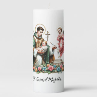 St. Gerard Majella – Patron Saint of TTC Pillar Candle