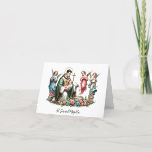 St. Gerard Majella – Patron Saint of TTC  Thank You Card