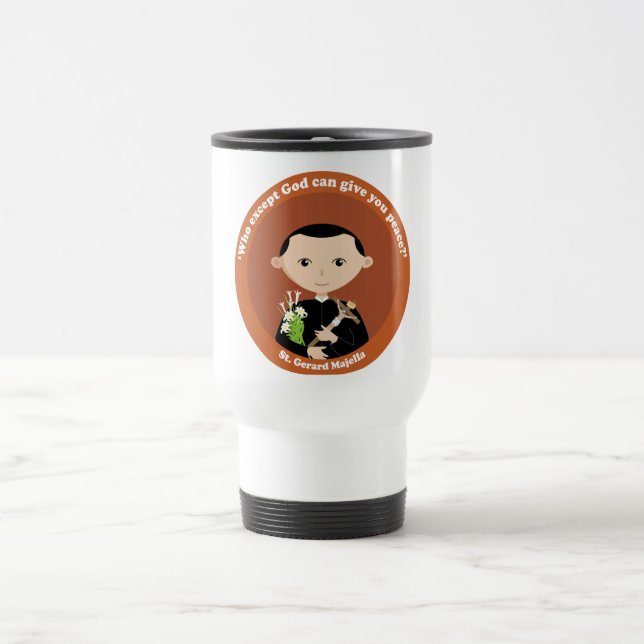 St. Gerard Majella Travel Mug (Center)