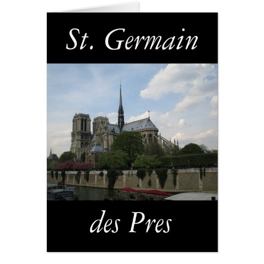 St. Germain des Pres Cards (Front)