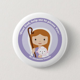 St. Germaine Cousin Button
