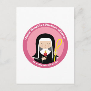 St. Gertrude the Great Postcard