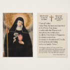 St. Gertrude the Great Purgatory Prayer Holy Card