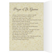 St. Gianna Beretta Molla Catholic Mother Prayer (Inside (Left))