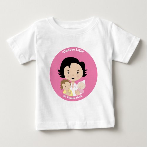 St Gianna Molla Baby T_Shirt