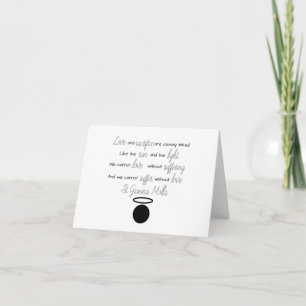 St. Gianna Molla Quote Card