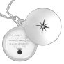 St. Gianna Molla Quote Locket Necklace
