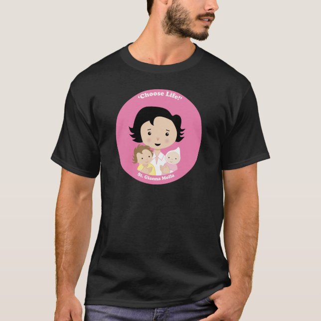 St. Gianna Molla T-Shirt (Front)