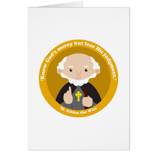 St. Gildas the Wise Cards (Front)