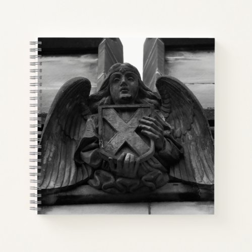 St Giles Cathedral Angel Photo Notebook