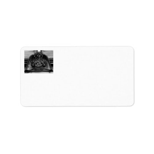 St Giles Cathedral Scottish Angel Stationery Label