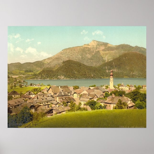 St Gilgen I in Austria Poster (Front)