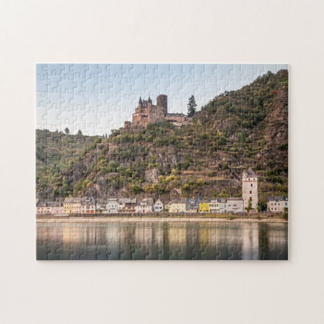 St. Goarshausen - Burg Katz Jigsaw Puzzle (Horizontal)
