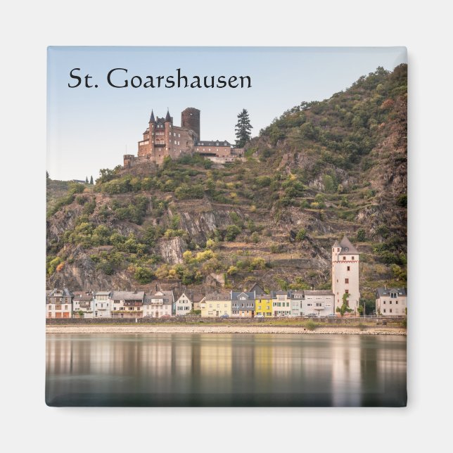 St. Goarshausen - Burg Katz Magnet (Front)