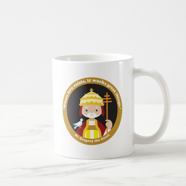 St. Gregory the Great Coffee Mug (Right)