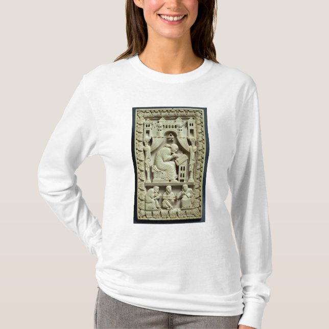 St. Gregory writing with scribes below T-Shirt (Front)