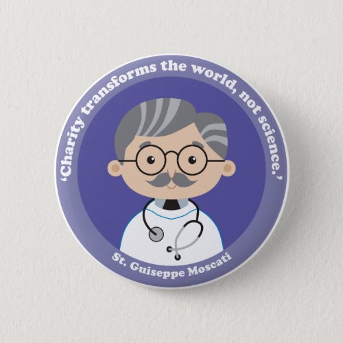 St Guiseppe Moscati Button