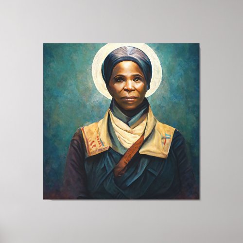 St Harriet Tubman Canvas Print