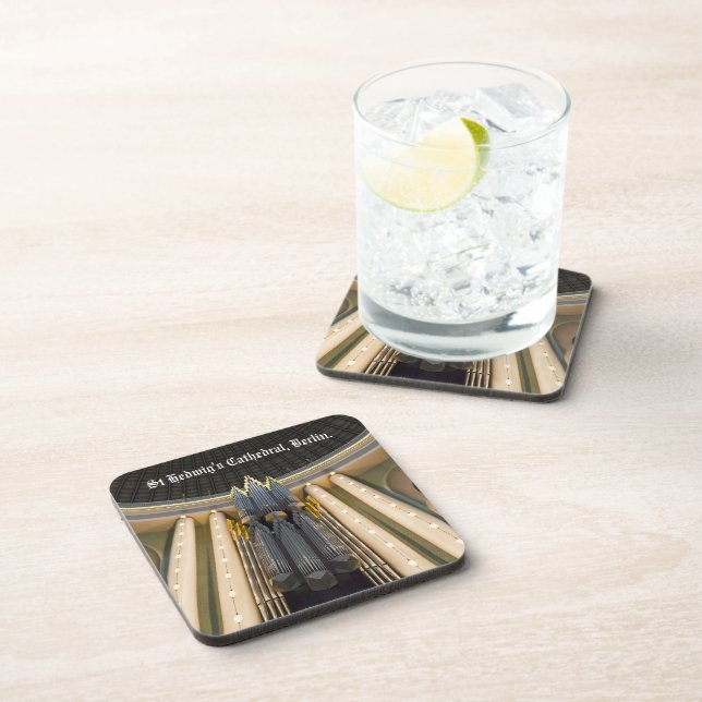 St Hedwig's Cathedral, Berlin Drink Coaster (Right Side)