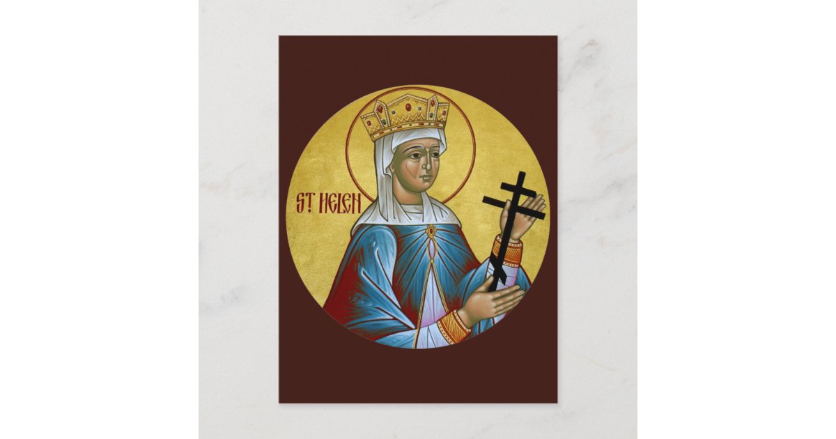 St. Helen Prayer Card Zazzle