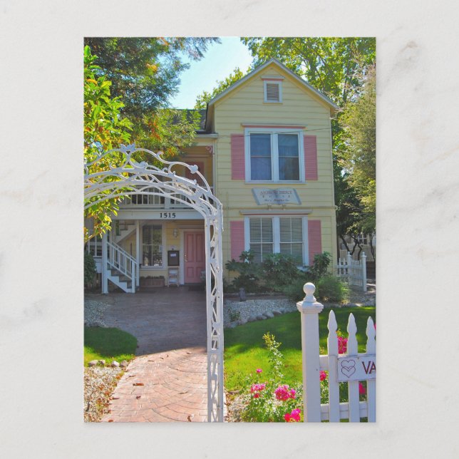 St. Helena Ambrose Bierce Bed & Breakfast Postcard (Front)