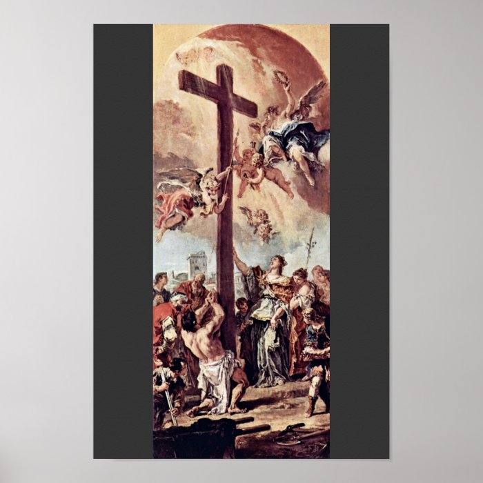 St. Helena Found The Holy Cross Draft By Ricci Poster