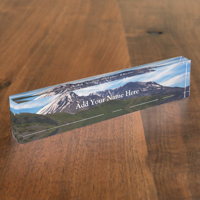 St. Helens Desk Name Plate (Side)