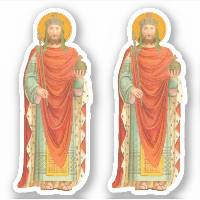St. Henry II, Emperor (BBS 10) Sticker (Front)