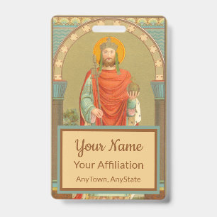 St. Henry II, Emperor (BBS 10; Style 2) Badge