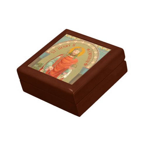 St Henry II Emperor BBS 10 Style 2 Ceramic Ti Gift Box