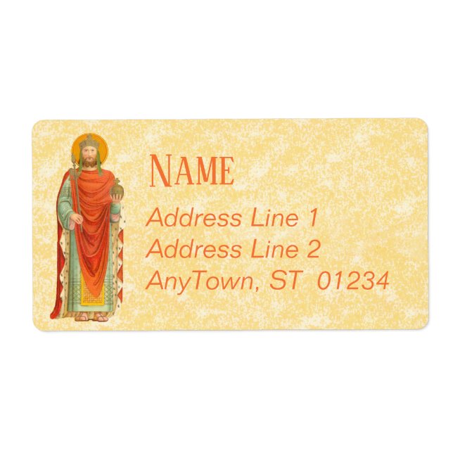 St. Henry II, Emperor (BBS 10; Style 5) Label (Front)