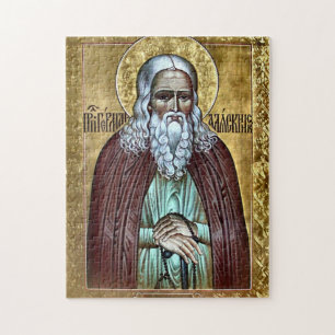St. Herman of Alaska Orthodox Christian Icon Jigsaw Puzzle
