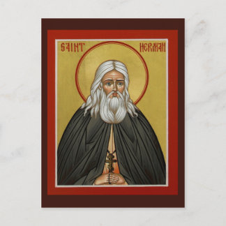 St. Herman of Alaska Prayer Card