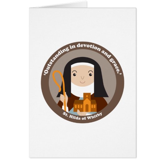 St. Hilda of Whitby Cards (Front)