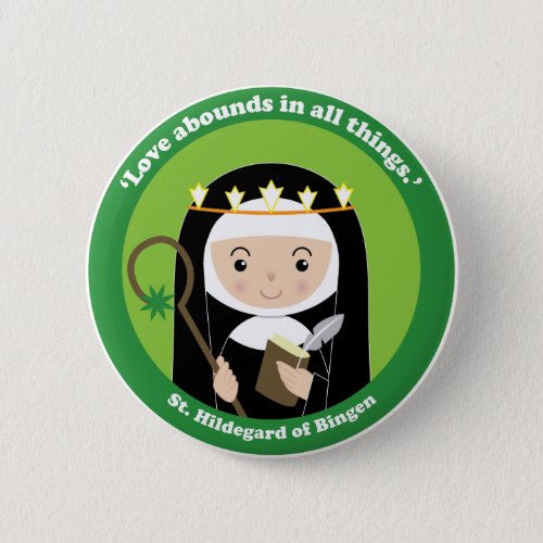 St Hildegard Button