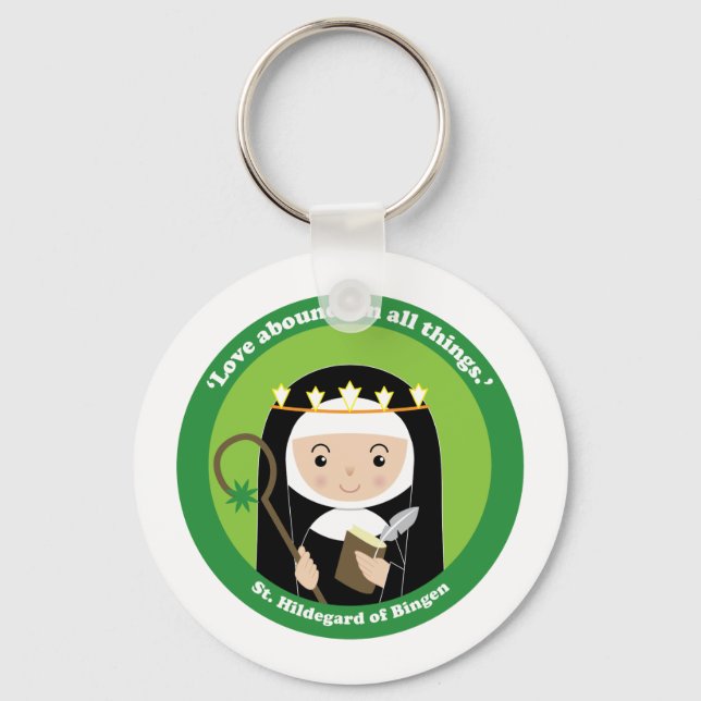 St. Hildegard Keychain (Front)