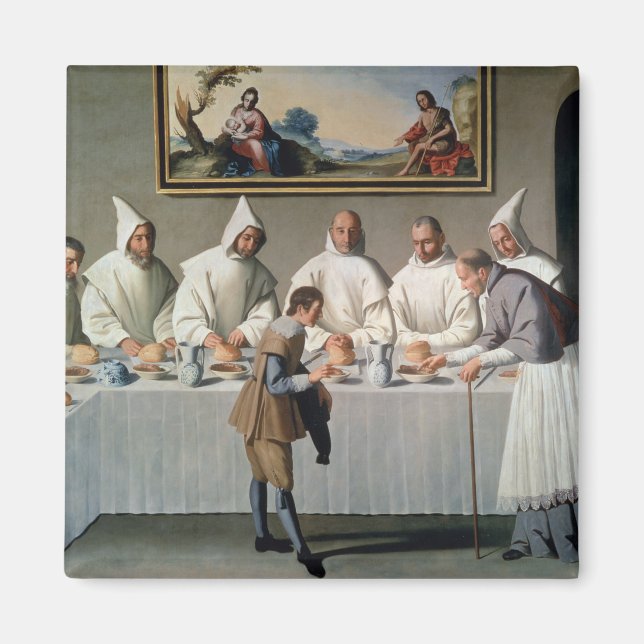 St. Hugh of Cluny (1024-1109) in the Refectory of Magnet (Front)